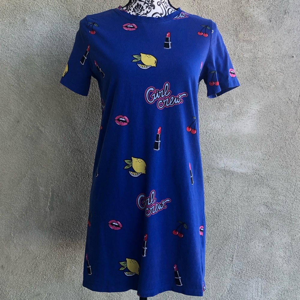Divided Girl Crew T-Shirt Dress